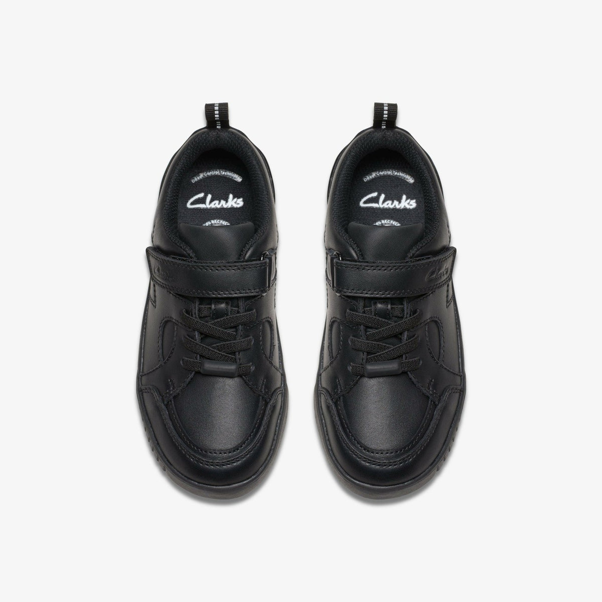 Clarks Trusted / Oslo Flare Kid Black Leather