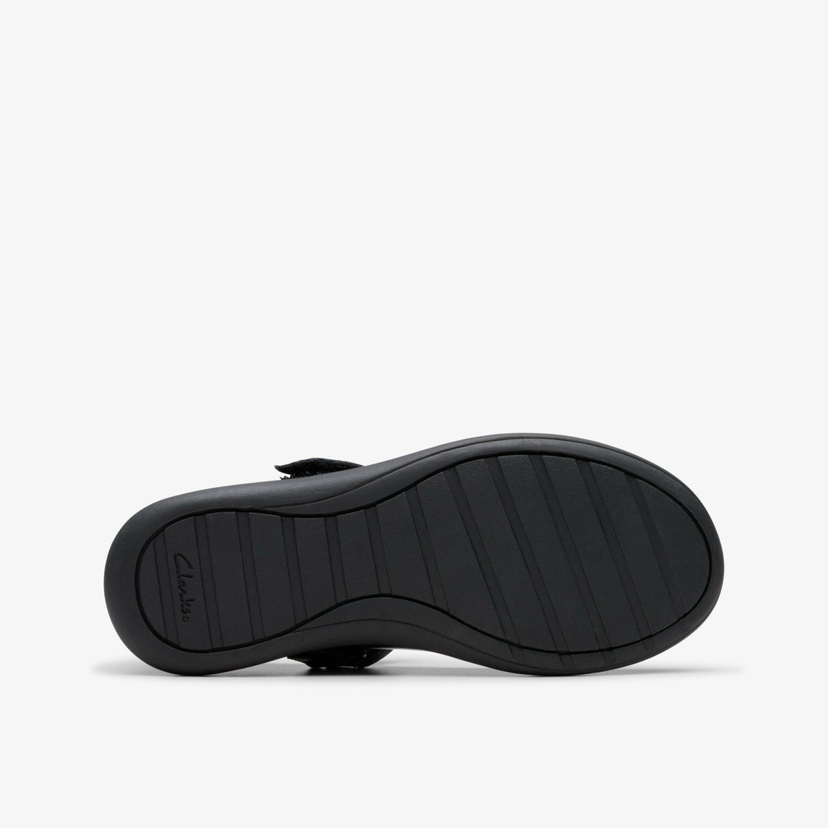 Clarks Great Value / Etch Gem Kid Black Patent