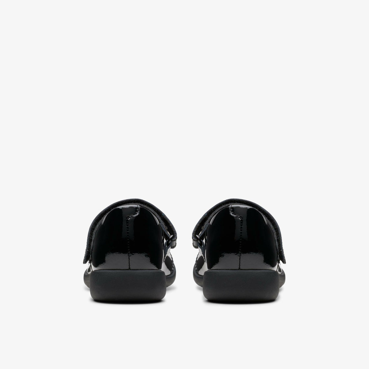 Clarks Great Value / Etch Gem Kid Black Patent