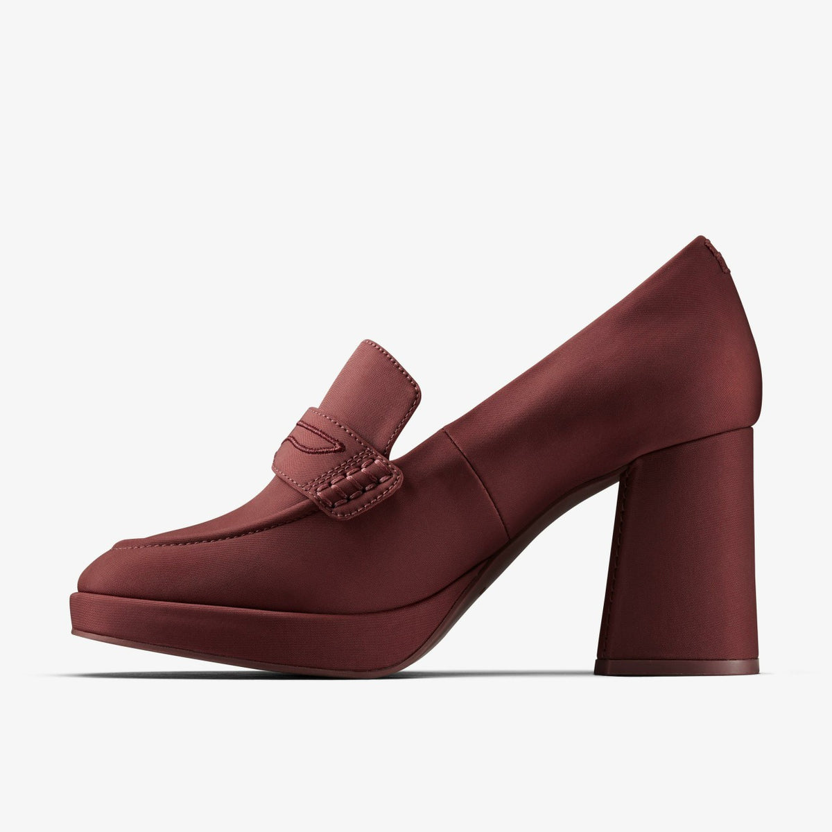 Clarks Best Price / Martine Rose Loafer 2 Oxblood Textile