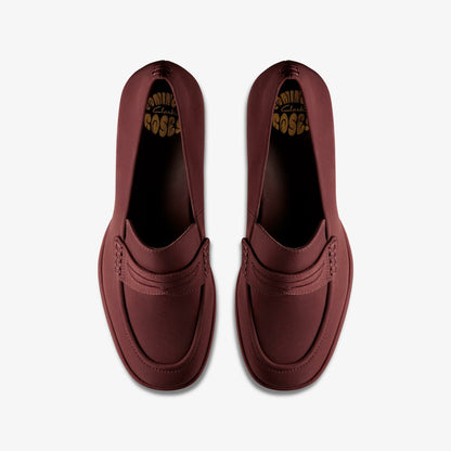 Clarks Best Price / Martine Rose Loafer 2 Oxblood Textile