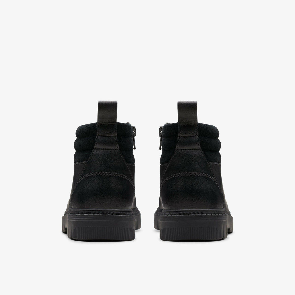 Clarks Special Offer / Lorcam Trail Older Black Leather