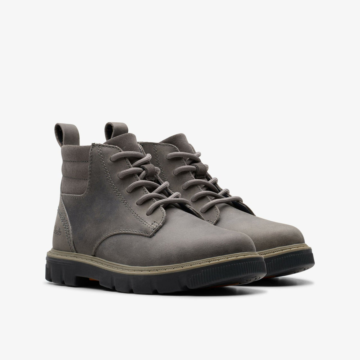 Clarks Recommended / Lorcam Trail Older Dark Grey