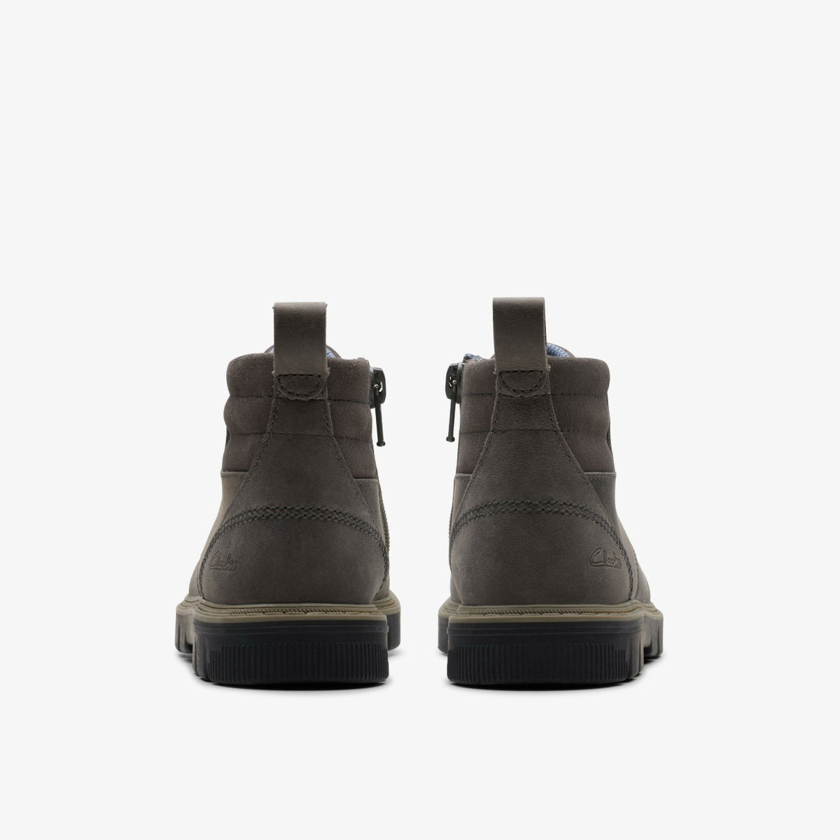 Clarks Recommended / Lorcam Trail Older Dark Grey