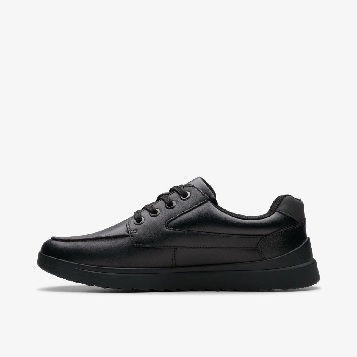 Clarks New / Keelan Flare Youth Black Leather