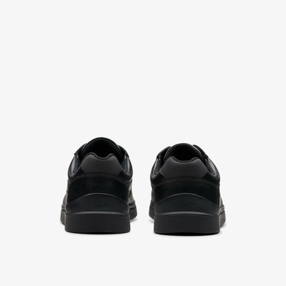 Clarks New / Keelan Flare Youth Black Leather