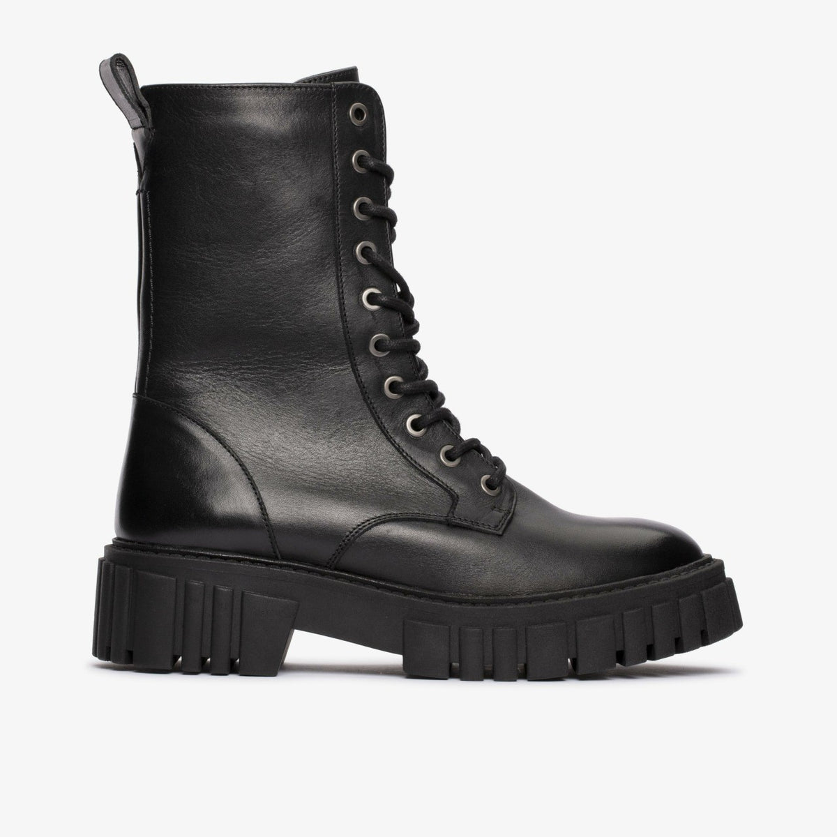 Clarks Everyday / Page Lace Boot Black Leather