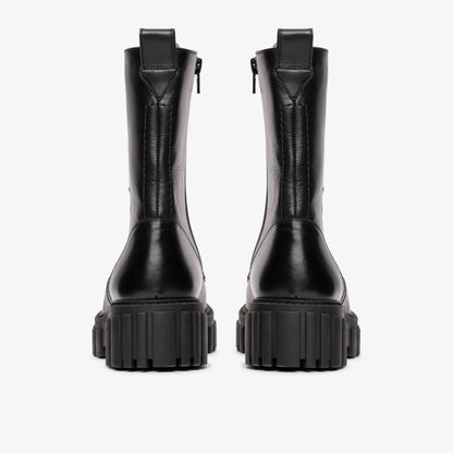 Clarks Everyday / Page Lace Boot Black Leather