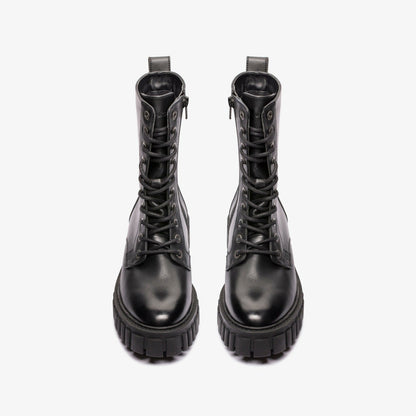 Clarks Everyday / Page Lace Boot Black Leather