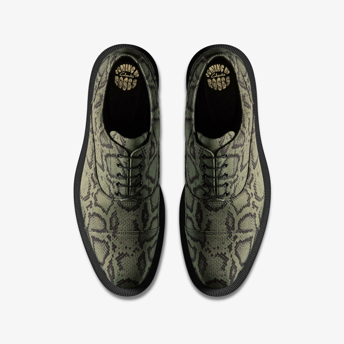 Clarks Best Price / Martine Rose Oxford 2 Mens Green Textile