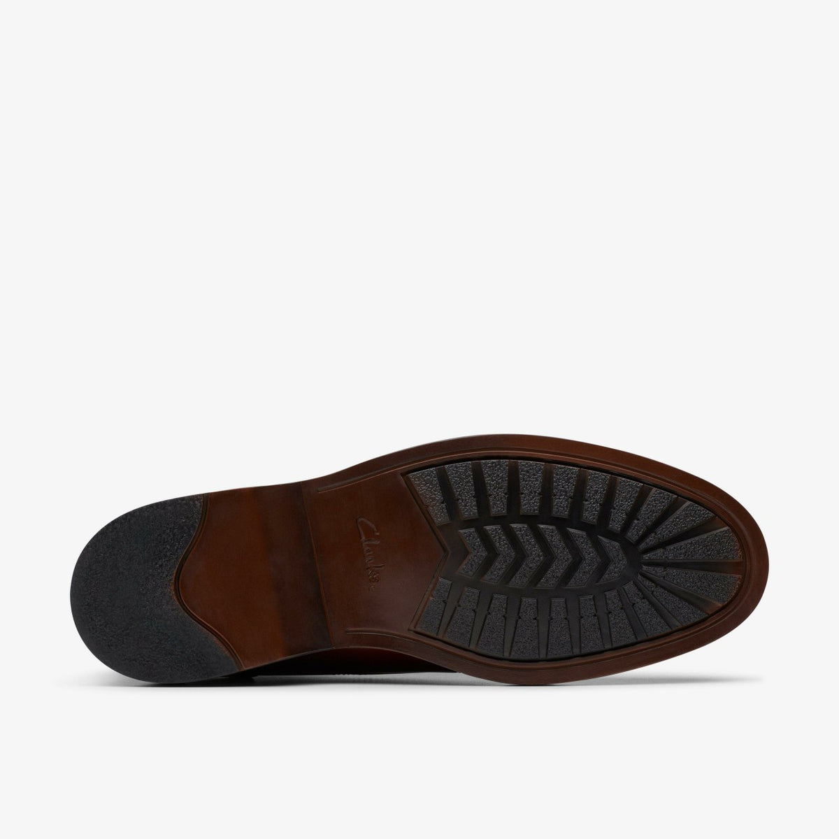 Clarks Hot Sale / Aldwin Chukka Mid Tan Leather