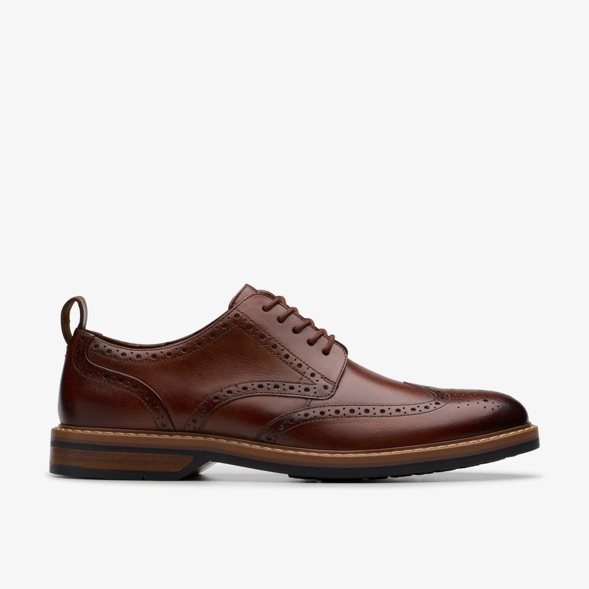 Clarks Customer Favorite / Aldwin Limit Brogue Mid Tan Leather