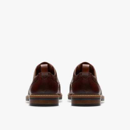 Clarks Customer Favorite / Aldwin Limit Brogue Mid Tan Leather