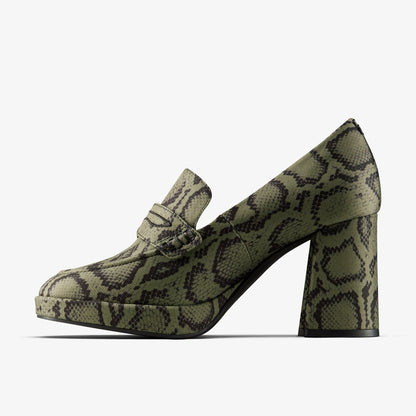 Clarks Value / Martine Rose Loafer 2 Green Textile
