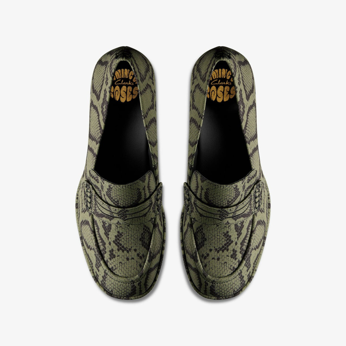 Clarks Value / Martine Rose Loafer 2 Green Textile