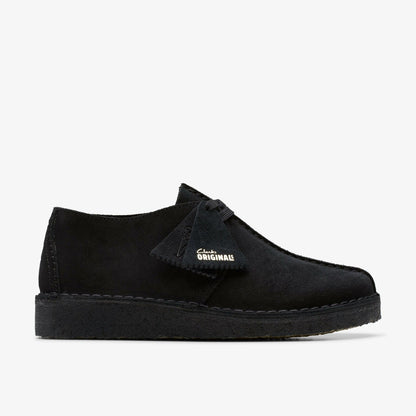 Clarks Latest / Desert Trek Black Suede