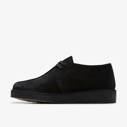 Clarks Latest / Desert Trek Black Suede