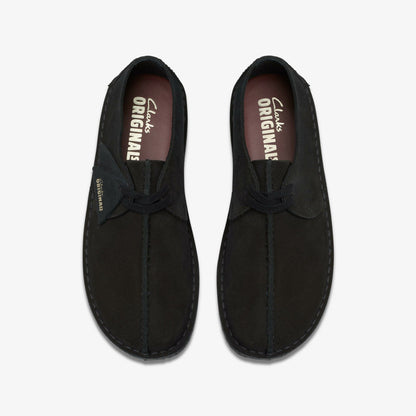 Clarks Latest / Desert Trek Black Suede