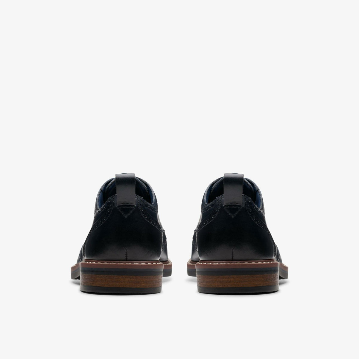 Clarks Smart Buy / Aldwin Limit Brogue Navy Leather