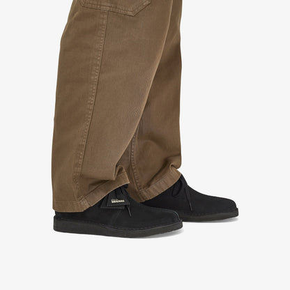 Clarks Essential / Desert Trek Black Suede