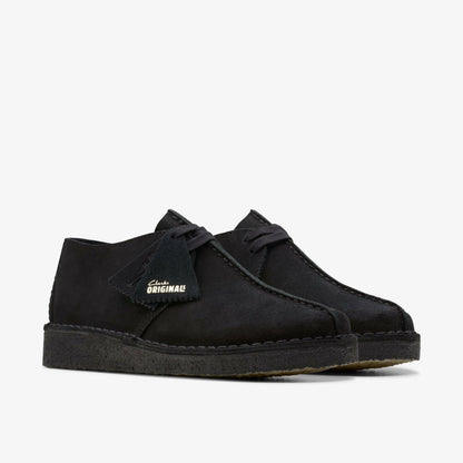 Clarks Essential / Desert Trek Black Suede
