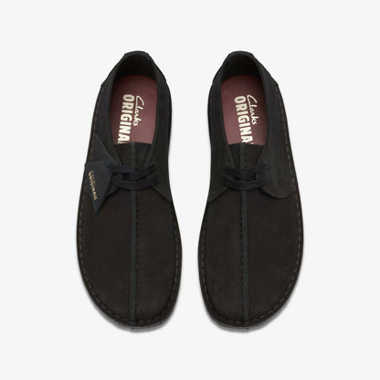 Clarks Essential / Desert Trek Black Suede