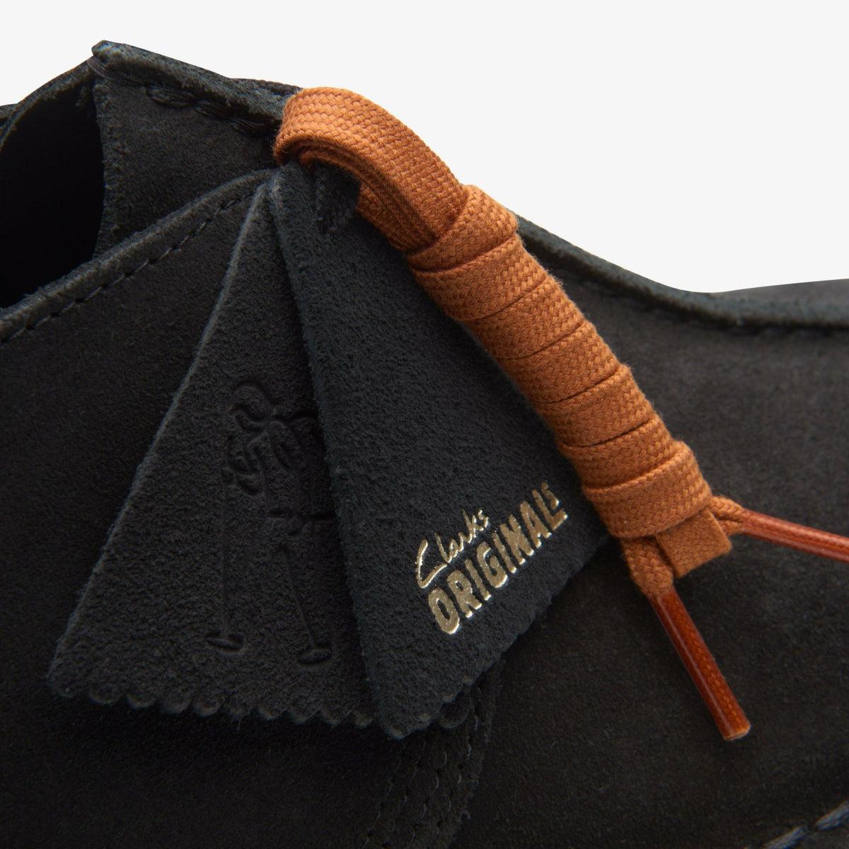 Clarks Essential / Desert Trek Black Suede