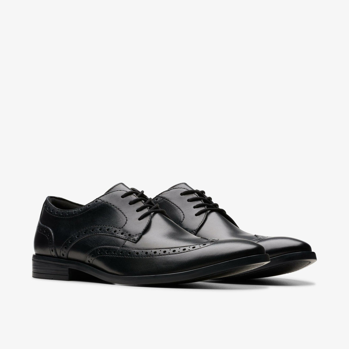 Clarks Customer Favorite / Brandon Limit Brogue Black Leather