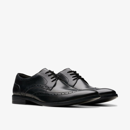 Clarks Customer Favorite / Brandon Limit Brogue Black Leather