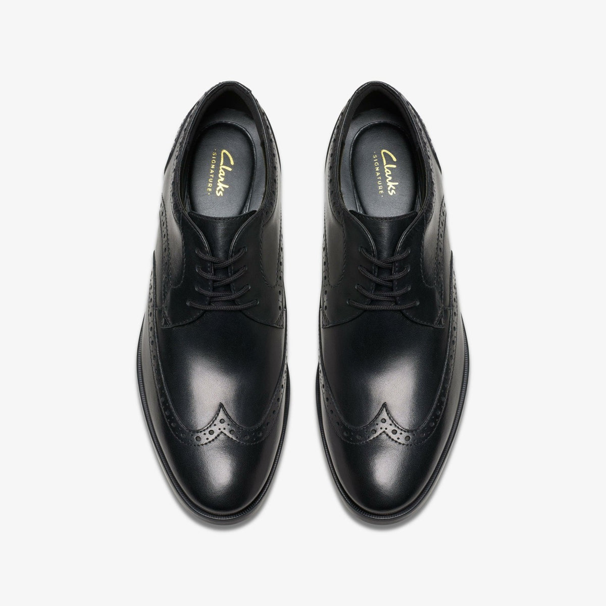 Clarks Customer Favorite / Brandon Limit Brogue Black Leather