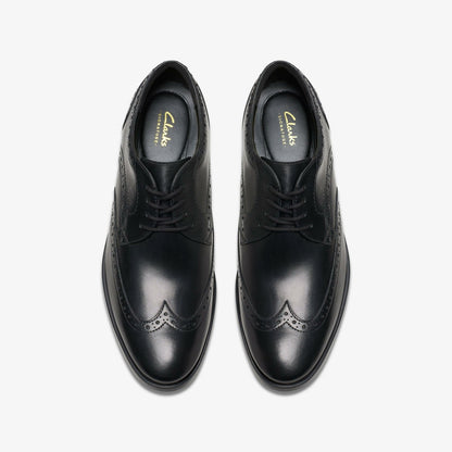 Clarks Customer Favorite / Brandon Limit Brogue Black Leather