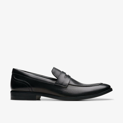 Clarks Special Offer / Brandon Step Loafer Black Leather