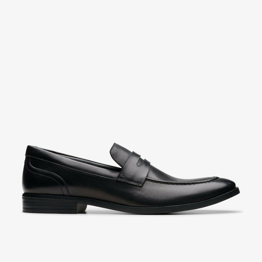 Clarks Special Offer / Brandon Step Loafer Black Leather