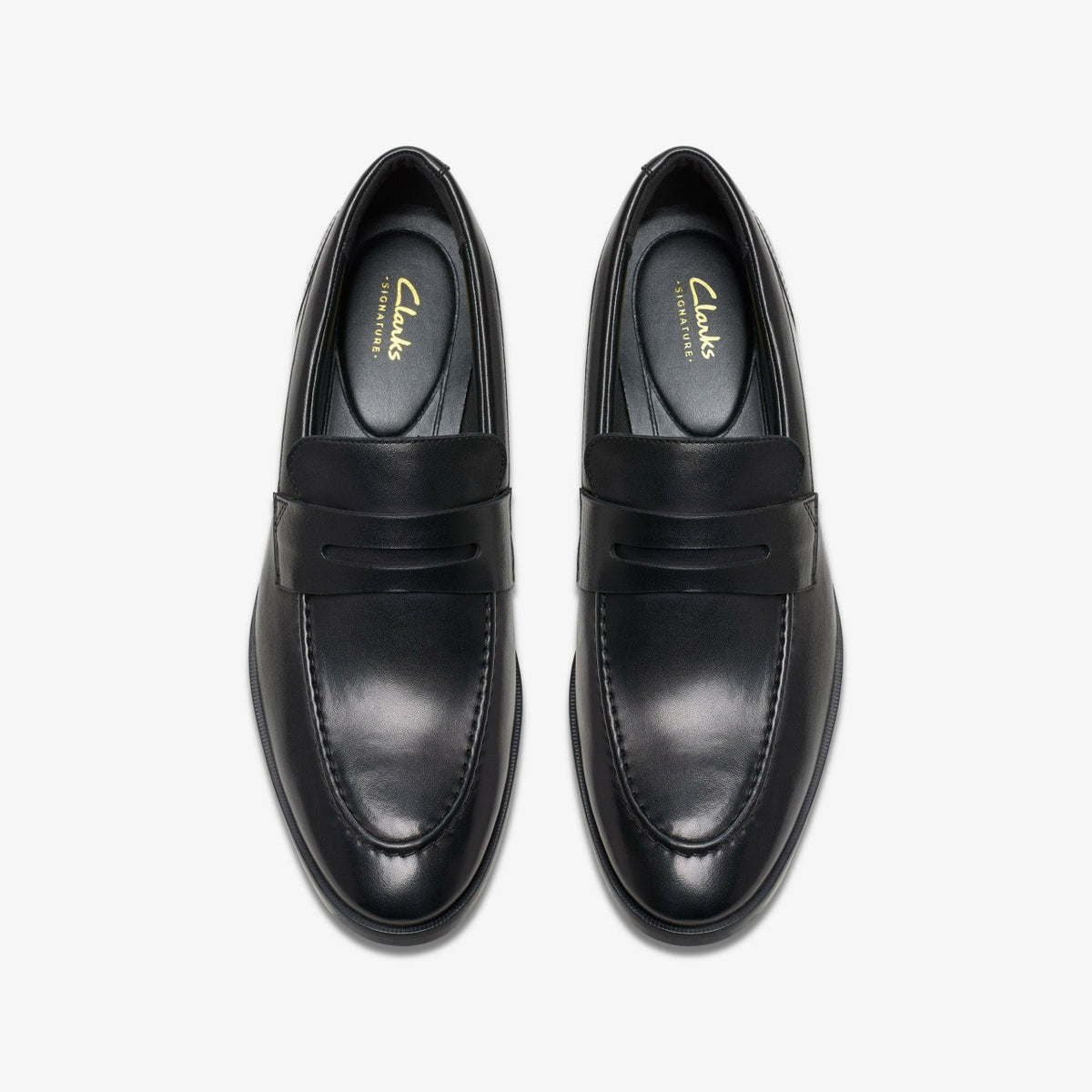 Clarks Special Offer / Brandon Step Loafer Black Leather