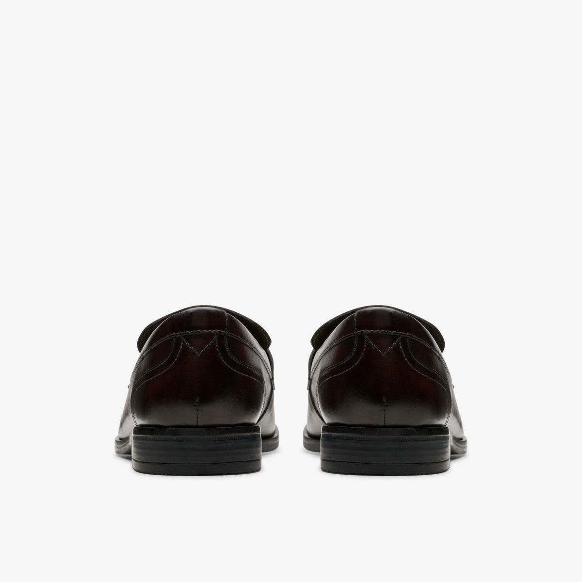 Clarks Discount / Brandon Step Loafer Dark Brown Leather