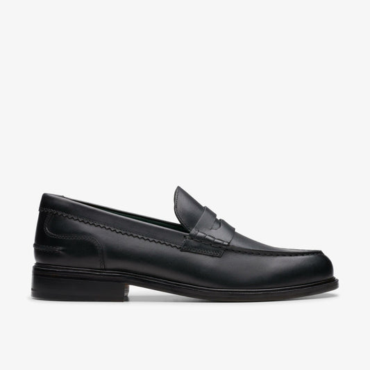 Clarks Deals / Craft James Lo Loafer Black Leather