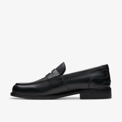 Clarks Deals / Craft James Lo Loafer Black Leather
