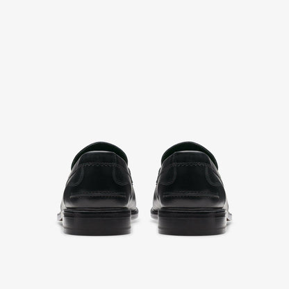 Clarks Deals / Craft James Lo Loafer Black Leather