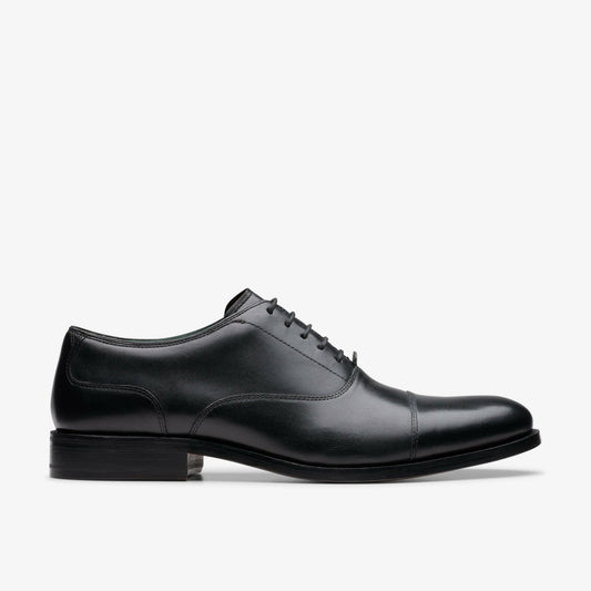 Clarks Smart Buy / Craft James Cap Black Leather