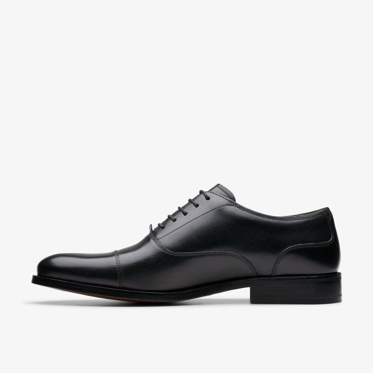 Clarks Smart Buy / Craft James Cap Black Leather