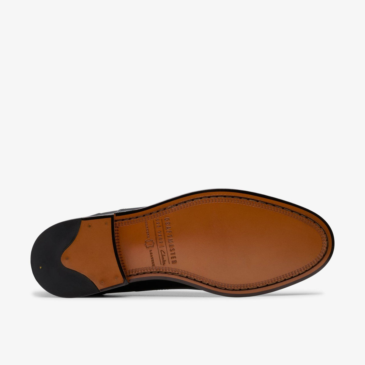 Clarks Smart Buy / Craft James Cap Black Leather