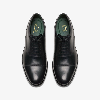 Clarks Smart Buy / Craft James Cap Black Leather