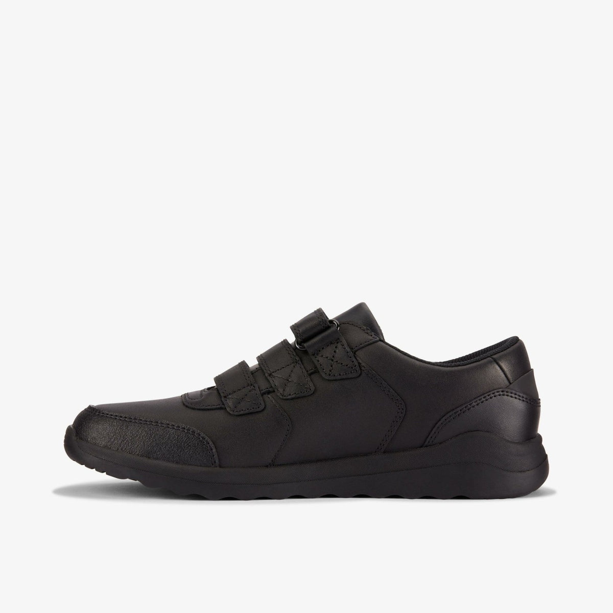 Clarks Recommended / Daze Step 2 Youth Black Leather