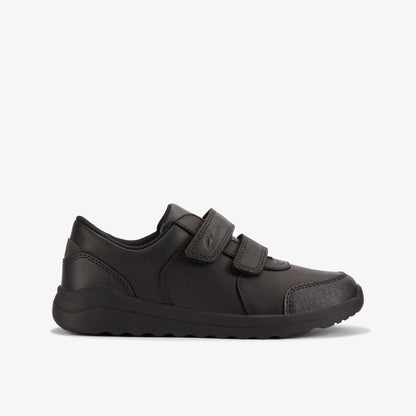 Clarks Signature / Daze Step 2 Kid Black Leather
