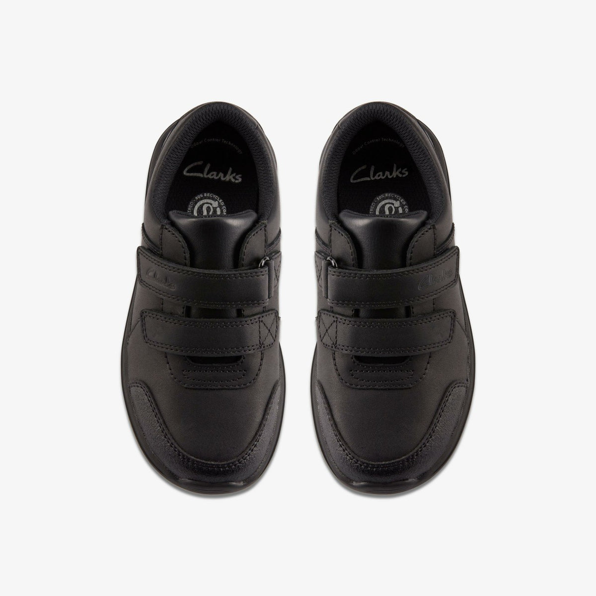 Clarks Signature / Daze Step 2 Kid Black Leather