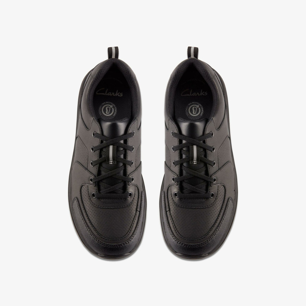 Clarks Customer Favorite / Daze Loop 2 Youth Black Leather