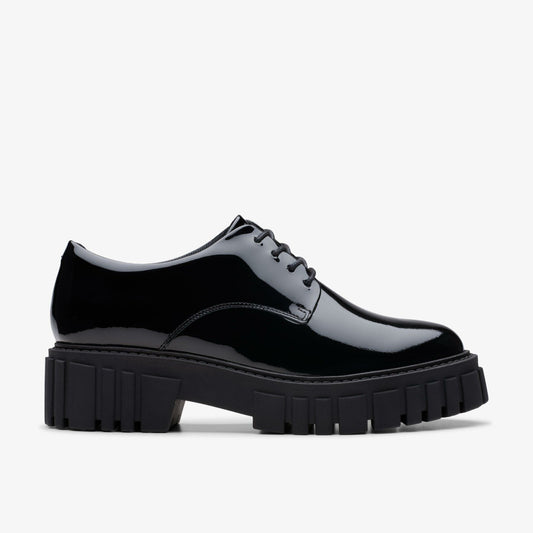 Clarks Great Value / Page Walk Black Patent