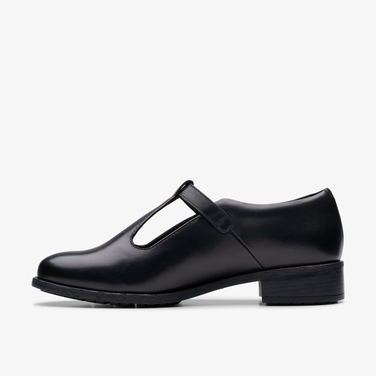 Clarks Best Price / Havisham Bar Black Leather