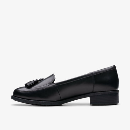 Clarks Special Offer / Havisham Edge Loafer Black Leather