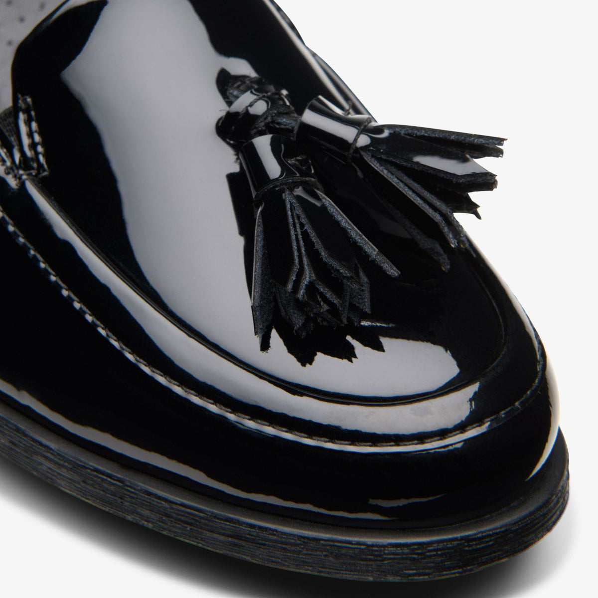 Clarks Recommended / Havisham Edge Loafer Black Patent
